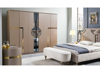 Kleiderschrank Luxus Schrank Schlafzimmer Möbel Italienische Art Holz Schränke