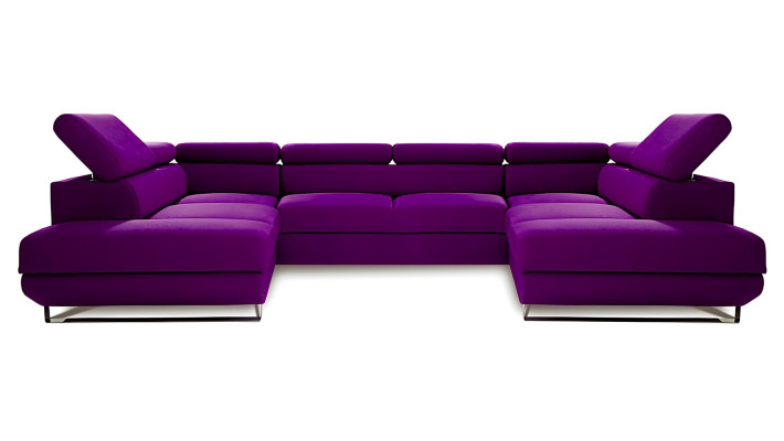 Canapea modernă în formă de U