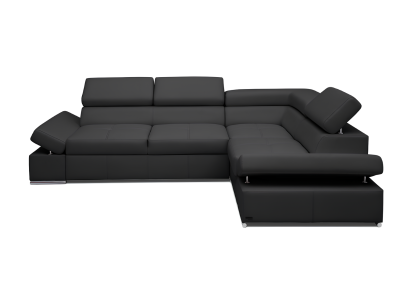 Canapea modernă în colț 100% piele