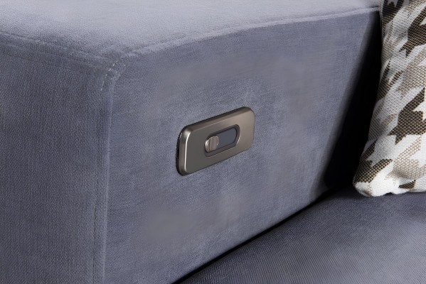 Canapea colțară gri modernă