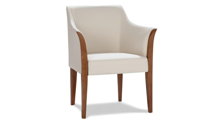 Scaun de design relaxant Relex cu tapițerie