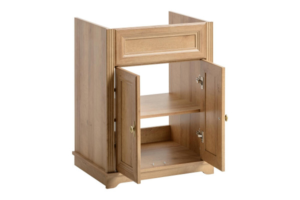 Set de mobilier pentru baie mobil cu chiuvetă de sub 60 cm