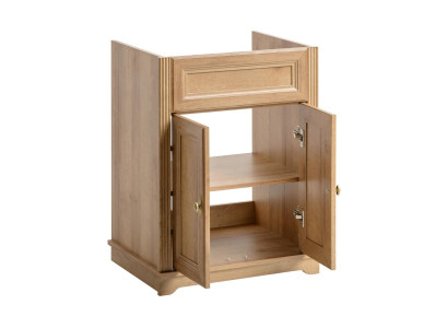 Set de mobilier pentru baie mobil cu chiuvetă de sub 60 cm