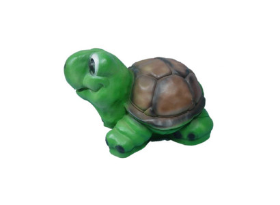 Dekoration Figur Wohnzimmer Moderne Statue Schildkröte Garten bemalt 36 cm Deko