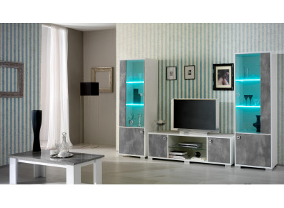 Dulap din sticlă LED