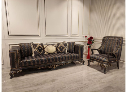 Set de fotolii Mukava 3+1+1 cu masă