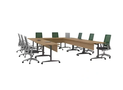Masă de conferință modernă cu design de birou