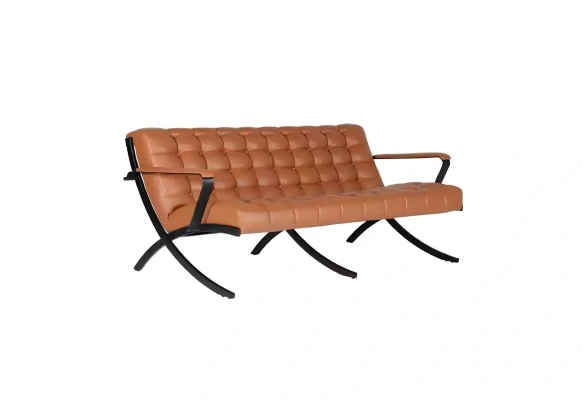 Canapea Chesterfield modernă pentru 3 persoane