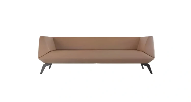 Banc modern pentru living, lemn, 3 locuri
