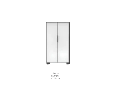 Birou modern alb