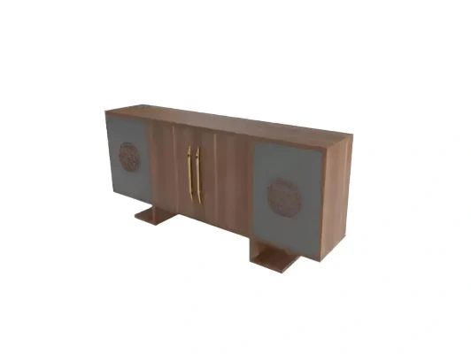 Bufet de birou luxos cu design mobil