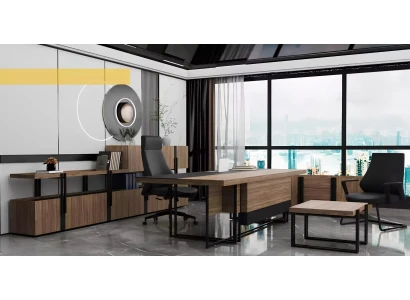 Mobilier de birou, masă de director, mobilier din lemn, design personalizat