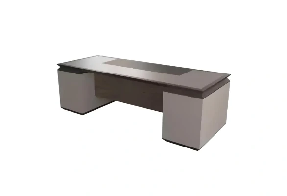 Set de mobilier de birou modern, masă, dulap pentru documente, noptieră