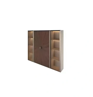Set de mobilier de birou modern, masă, dulap pentru documente, noptieră