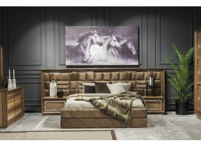 Set de mobilier elegant pentru dormitor în 6 piese.