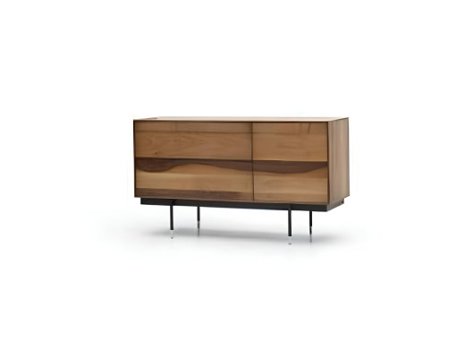 Set de mobilier de dormitor modern și luxos din 4 piese în maro