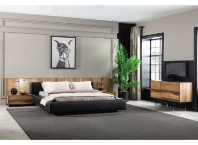 Pat francez de lux 160x200 cm în stil modern