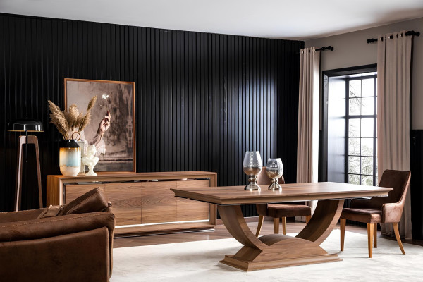 Set de mobilier pentru dining cu masă și scaune