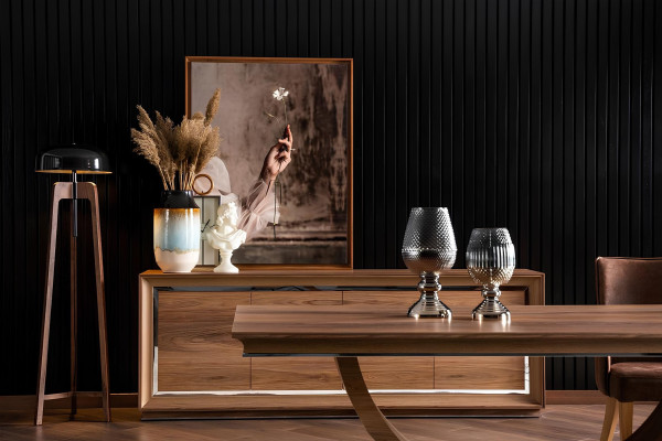 Set de mobilier pentru dining cu masă și scaune