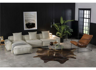 Canapea în colț modern stil rustic