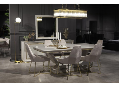 Set de mobilier pentru dining de 9 piese