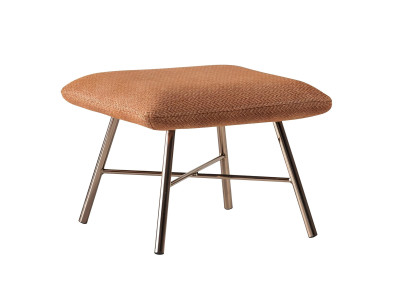Scaun modern din oțel, mobilier moale premium