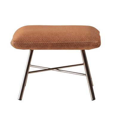 Scaun modern din oțel, mobilier moale premium