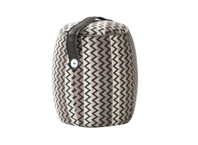 Puf modern, rotund și luxos pentru living
