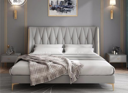 Pat infantil Grezna în gri