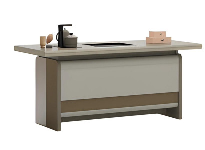 Masă modernă cu spațiu de depozitare practic și design elegant