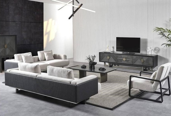 Banc modern cu scaune