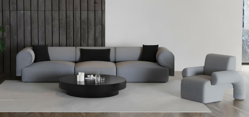 Banc modern pentru decorare confortabilă