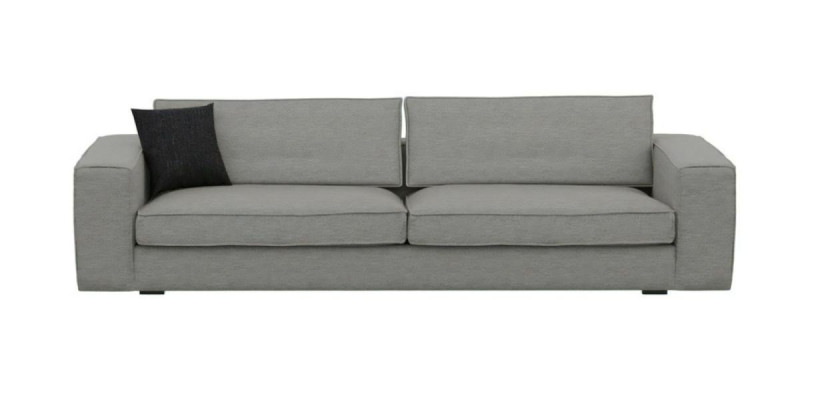 Banc modern cu un stil ușor și confort moale