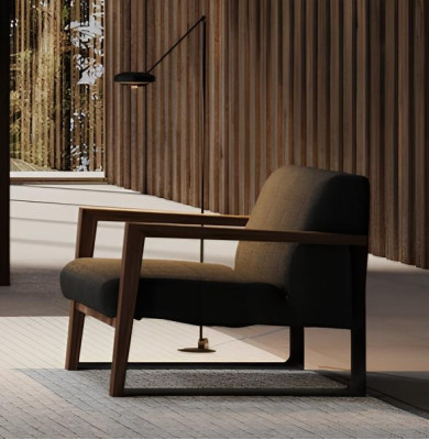 Scaun modern tapițat pentru un spațiu confortabil