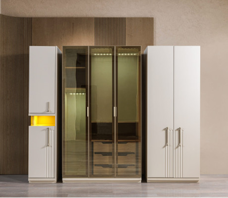 Dulap modern de 251 cm