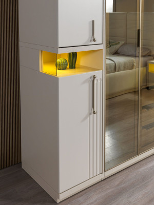 Dulap modern de 251 cm