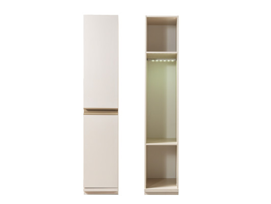 Dulap ajustabil de 41 cm. Design practic pentru dormitor