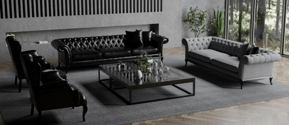 Banc modern și elegant 2x