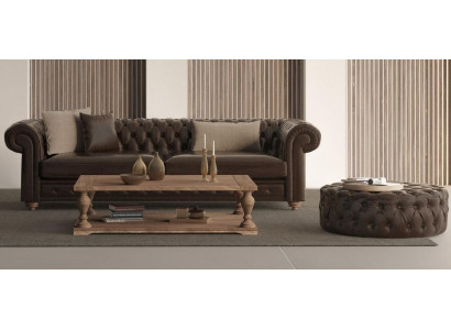 Bancă și pouf pentru living, care combină stilul și confortul