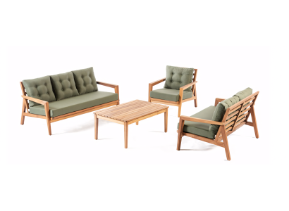 Set de mobilier de grădină, adaptat la natură
