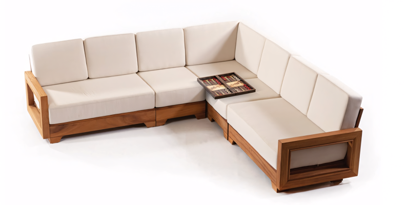 Conjunto de mobilier de grădină elegant