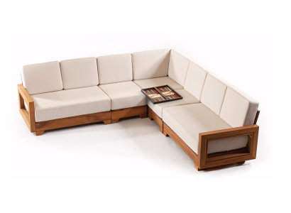 Conjunto de mobilier de grădină elegant