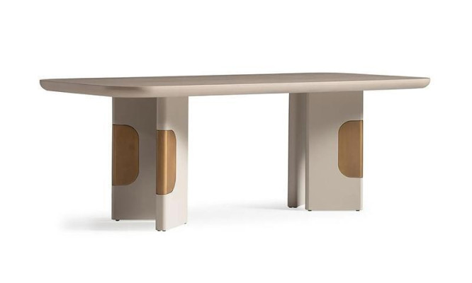 Essgruppe Esszimmer Garnitur Essecke Esstisch Stühle Set 7tlg Beige