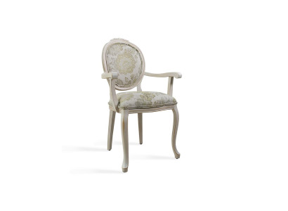 Klassischer Designer Einrichtung Esszimmer Stuhl mit Armlehnen Neu Möbel
