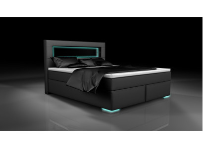 Schlafzimmer Bett Textil Luxus Polster Einrichtung 180x200 Möbel Doppelbett Neu