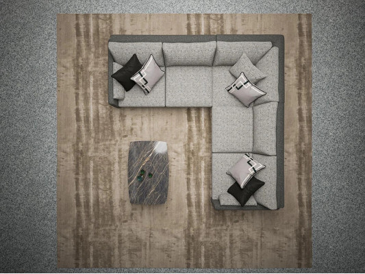 Luxus Design Neu Komplett Modern Eck Sofa L-Form Wohnzimmer Couchtisch