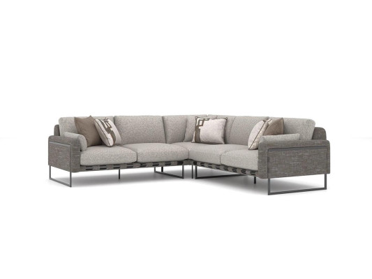  Luxus Möbel Eck Garnitur Wohnzimmer Einrichtung Sofa Couch L-Form Neu