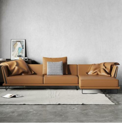Ecksofa L-form Leder Wohnlandschaft Relax Sofa Design Couch Lounge Sofas Eck Neu