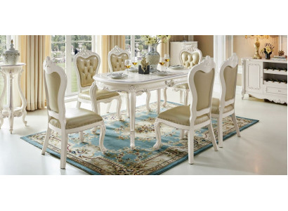 Barock Antik Stil Tisch Echtes Holz Tische Klassische Esstisch Designer Rokoko