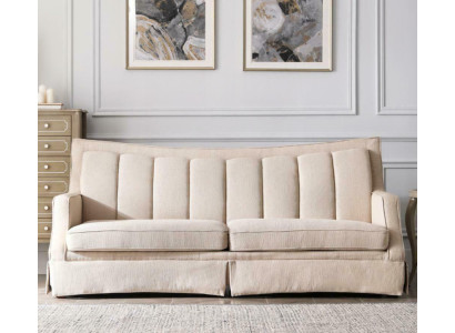 Stoff Sofa Dreisitzer Möbel Relax Sitz Design Couch Lounge Sofas Textil 3 Sitzer